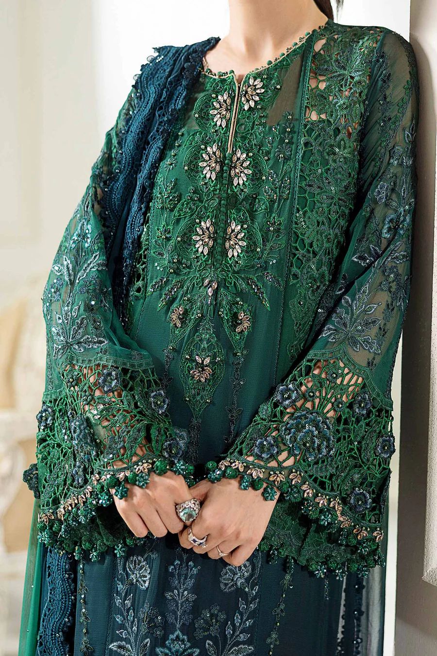 MARIA B CHIFFONS UNSTITCHED 2025 - Perahan